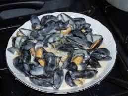 Moules A La Creme Recette Recette Moules Recette Moules Creme Moules Creme