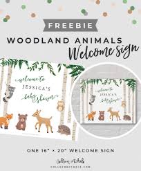 Llama mama baby shower invitations. The Cutest Woodland Baby Shower Ideas Colleen Michele