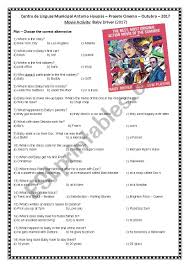 Movie Activity Baby Driver 2017 Esl Worksheet By Marah78