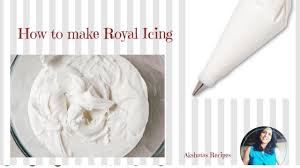 In the bowl of a stand mixer, combine the meringue powder/powdered egg whites and lukewarm water. Royal Icing Recipe Only 3 Ingredients Akshatas Recipes Episode 270 Youtube