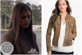 Buffalo By David Bitton Distressed Leather Jacket In 2021 Vampire Diaries Fashion Vampire Diaries Pretty Little Liars Fashion