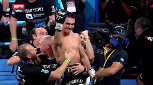 Tim tszyu confronted by michael zerafa seconds after knocking out morgain in 1st round. Tim Czyu Dzheff Horn Video Boya Syn Idet Po Stopam Otca