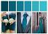Turquoise And Silver Wedding Cakes