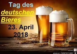 Le tag des deutschen bieres (« jour de la bière allemande ») est célébrée le 23 avril depuis 1994 en l'honneur de la fameuse loi du reinheitsgebot. Tag Des Deutschen Bieres 2018