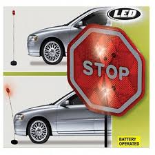 Aber ein verkehrsschild ist international offiziell anerkannt: Led Einparkhilfe Parksignal Stoppschild Parkhilfe Auto Garage Stellplatz Ebay