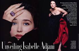 Suivez toute mon actualité sur ma page officielle. Unveiling Isabelle Adjani Vanity Fair October 1989