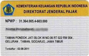 Permohonan pencabutan nomor pokok wajib pajak (npwp) dengan hormat, yang bertanda tangan di bawah ini : Perpajakan