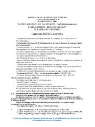 Liste des pièces a fournir. 18 Etablissement Renouvellement Passeport Pdf Certificat De Naissance Passeport