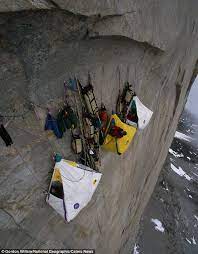This koa campground is home to 16 acres of natural beauty right across the great smoky mountains national park. Is This The Most Dangerous Campsite In The World Pitching A Tent On The Side Of A 4 000ft Cliff Face Daily Mail Online