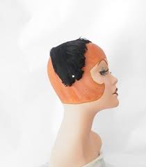 Black Feather Hat Vintage 1950s Headband Half Hat Feather Hat Black Feathers Hats Vintage