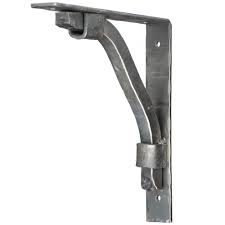 Modern, traditional, eclectic, rustic, glam, farmhouse, country Bradley 2 In Wrought Iron Corbel 2 Finish Options
