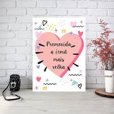 Camiseta Promovida A Irmã Mais Velha Poster Digital Para Quadro A3 Promovida A Irma Mais Velha Em 2020 O Que Voce Prefere Poster Digital Ensaio Gestante