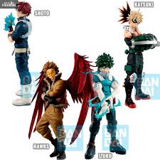 Collection by brittany medina • last updated 5 weeks ago. Izuku Katsuki Shoto Or Hawks Figure I M Ready Ichibansho My Hero Academia Bandai Spirits