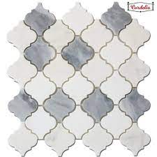4.5 out of 5 stars 22. Arabesque 12 X 12 Marble Mosaic Tile In Dolomite Bardiglio Marble Mosaic Marble Mosaic Tiles Arabesque Mosaic Tiles