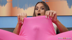 WTF?!! Armani Black is masturbating on the couch when all of a sudden shes  growing a dick!! at Fapnado