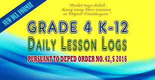 Ready Made K 12 Daily Lesson Logs For Grade 4 New Format Deped Tambayan Ph Lesson Resource Classroom Grade