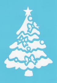 Materiel Carte 3d Pochoir Sapin De Noel Pour Decoration Pochoir Noel Sapin De Noel Decoration Fenetre Noel