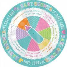 Baby Shower Game Spinner Party Supplies Online Partyshop Co Nz