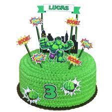 Maybe you would like to learn more about one of these? Hulk Cake 4