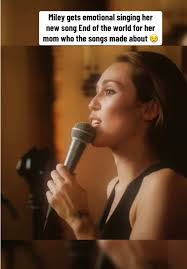 Miley Cyrus Sings Heartfelt Tribute to Tish Cyrus
