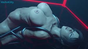 Lara Croft Horny Fuck Tied Up Dildo Sex Machine - Pussy Piercing - FAPCAT