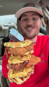 The ultimate breakfast hack: Chick-fil-A chicken + McGriddle = pure magic  🤤🍳 Tag someone who needs to try this ASAP!