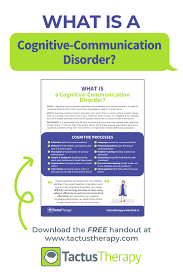 Communication Cognition Disorder Free Printable Caregiver Resources Cognitive Aphasia Therapy