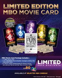 Note that data was not available for every consecutive year from 1910 to 1959. Mbo Cinemas Mbo Movie Card Comes With 6 Movie Tickets Facebook