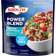 Birds Eye Cauliflower Fries Nutrition Facts Birds Eye Steamfresh Superfood Blends Chickpeas Spinach Birdseye