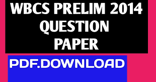 Wbcs Previous Year Question Paper 2014 Previous Year Question Paper Question Paper This Or That Questions