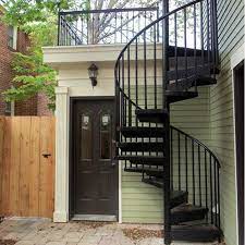 This list of 13 outdoor stair railing ideas were all built by our customers alone, without the need for any specialized labor to put them together. China Idl Outside Building Wholesale Used Metal Stairs Iron Spiral Staircase Steel Stair China Staircase Spiral Staircase