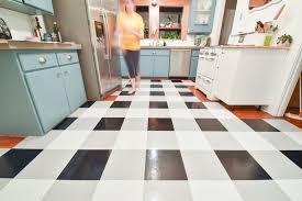 A Diy Kitchen Transformation Using Vinyl Floor Tiles A Video Tutorial The Gold Hive In 2020 Vinyl Flooring Kitchen Vinyl Flooring Kitchen Flooring