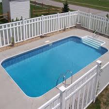 12 X 24 Rectangle In Ground Swimming Pool Kit Rectangle Swimming Pools Swimming Pool Kits Rectangle Pool