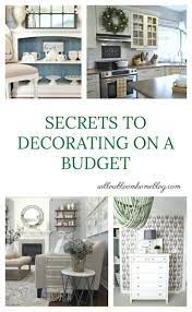 Secrets To Decorating On A Budget Willow Bloom Home Decorating On A Budget Diy Home Decor On A Budget Minimalist Home Decor