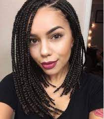 30 Short Box Braids Hairstyles For Chic Protective Looks Bob Braids Hairstyles Box Braids Styling Short Box Braids Hairstyles