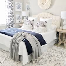 How To Decorate With Pantone Color Of The Year 2020 Classic Blue In 2020 Stylish Bedroom White Bedroom Decor Bedroom Design