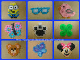Las cuentas hama beads han revolucionado el mundo de las manualidades. Sandrycreaciones Patrones Para Iniciarte Con Hama Beads