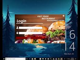 Fast Food Restaurant Management System In Vb Final Year Project Flat Design Youtube
