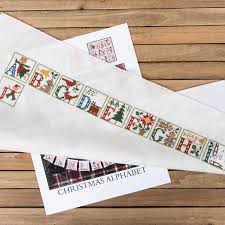 Scandinavian style alphabet inspired by norwegian christmas, festive winter seamless pattern in cross stitch with heart colorful numbers made of cross stitches. Christmas Alphabet Cross Stitch The Jolly Jabber Quilting Blog