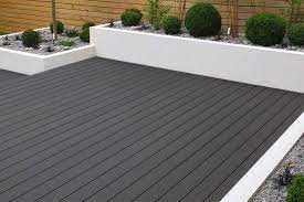 Composite decking has come a long way since its makers developed it to replace wood decking. Charcoal Composite Decking 3 6m Length Offers The Floor Store