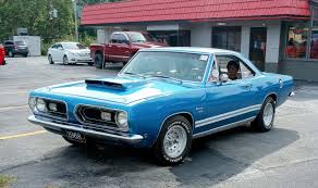 Image result for Frost Blue 1968 Barracuda
