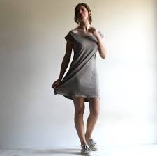 Mini abiti estivi della boemia stampati. Mini Abito Vestito Corto Vestito In Jersey Vestito Estivo Vestito Maniche Corte Vestito Casual Vestito Nero Loretree