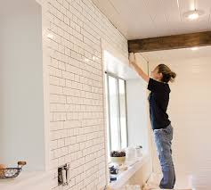 A mini subway tile pattern. Kitchen Chronicles A Diy Subway Tile Backsplash Part 1