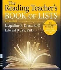 The Reading Teacher S Book Of Lists 6th Edition Pdf Teacher Books Reading Teacher Teaching Reading