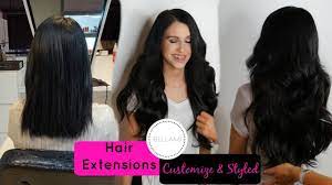 Bellami keratin tip hair extensions, 18 in off. My Bellami Hair Extensions Customized Styled Bellami Beauty Bar La Youtube