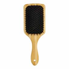 Special design of the airbag with an air hole comforts and relaxes your scalp and helps relieve headaches by stimulating blood flow. Bamboo Paddle Combo Bristle Hair Brush Wilko