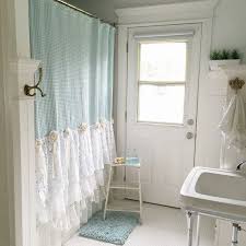 Hallstrom Home Shabby Chic Shower Shabby Chic Shower Curtain Shabby Chic Bathroom