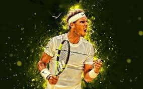 Free download rafael nadal wallpapers hd on our website with great care. Download Wallpapers Rafael Nadal 4k Spanish Tennis Players Atp Neon Lights Tennis Rafael Nadal Parera Fan Art Rafael Nadal 4k For Desktop With Resolution 3840x2400 High Quality Hd Pictures Wallpapers