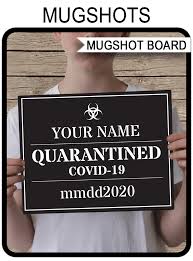 There are 376 mugshot card for sale on etsy, and they cost $6.90 on average. Quarantine Mugshot Sign Board Template Printable Photo Prop Senior 2020 Virtual Birthday