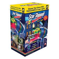 Star Shower Motion Laser Light Projector 10639 6 The Home Depot Star Shower Laser Light Star Shower Laser Christmas Lights